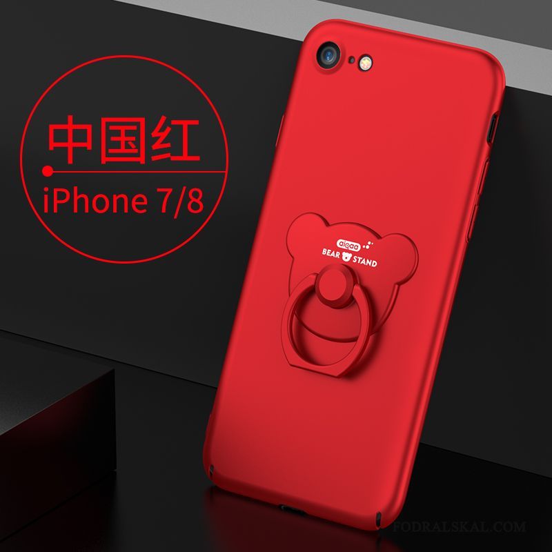 Skal iPhone 7 Påsar Nytelefon, Fodral iPhone 7 Silikon Fallskydd Röd