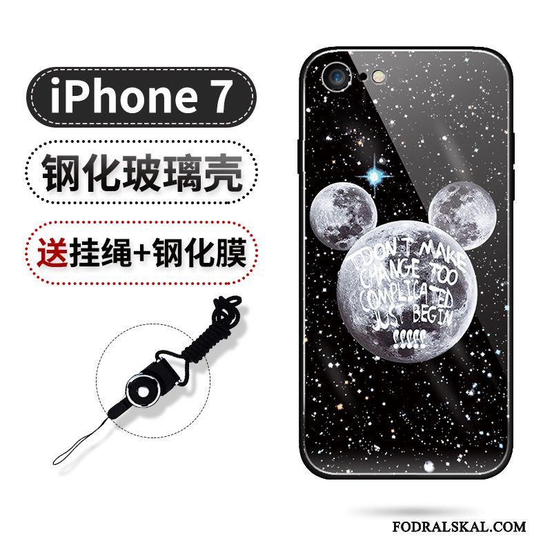 Skal iPhone 7 Skydd Telefon Glas, Fodral iPhone 7 Personlighet Ny