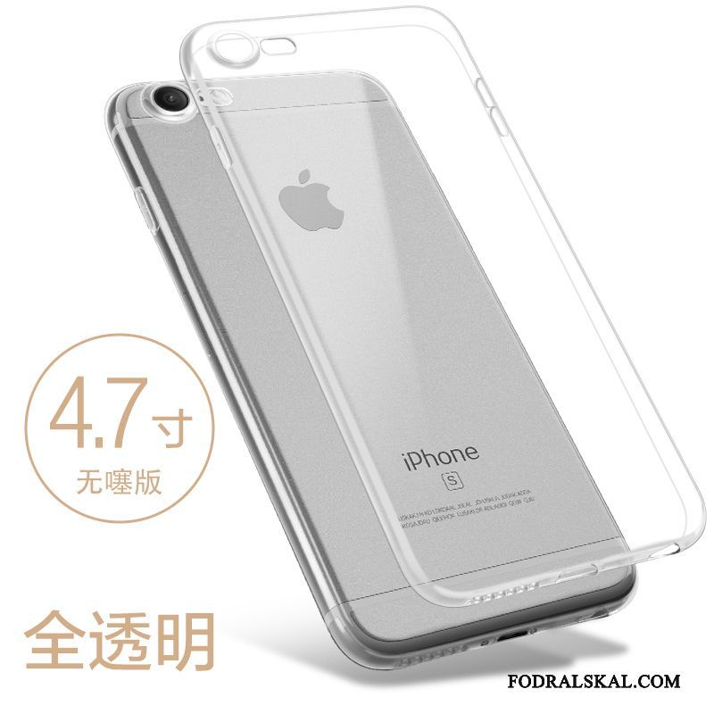 Skal iPhone 8 Plus Påsar Transparent Slim, Fodral iPhone 8 Plus Mjuk Telefon Guld