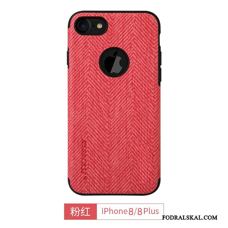 Skal iPhone 8 Plus Silikon Rödtelefon, Fodral iPhone 8 Plus Skydd Gul Blå