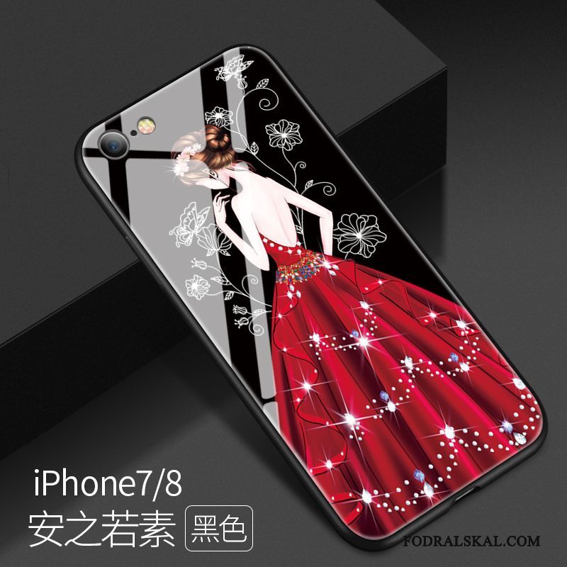 Skal iPhone 8 Påsar Glastelefon, Fodral iPhone 8 Kreativa Fallskydd Ny