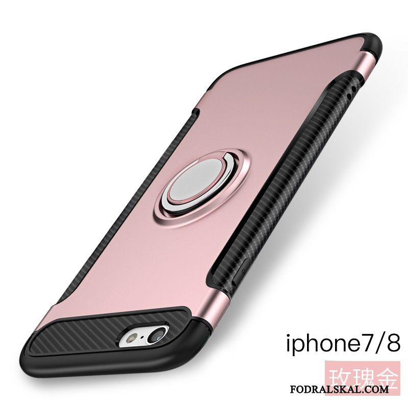 Skal iPhone 8 Skydd Rosa Ring, Fodral iPhone 8 Påsar Telefon