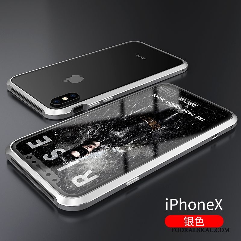 Skal iPhone X Kreativa Fallskydd Personlighet, Fodral iPhone X Lyxiga Slim Frame