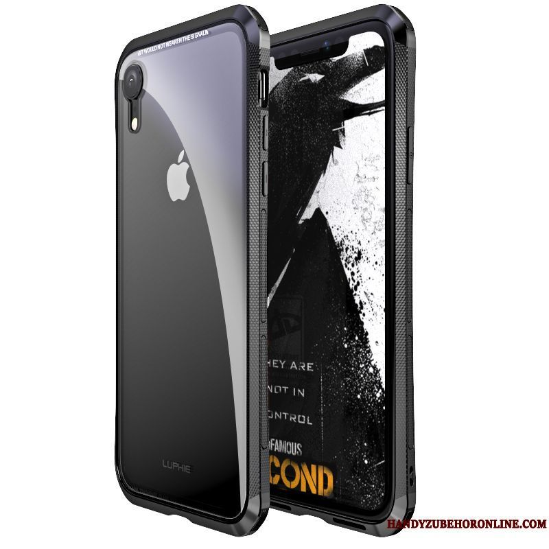 Skal iPhone Xr Skydd Fallskydd Frame, Fodral iPhone Xr Påsar Trend Lätt Och Tunt