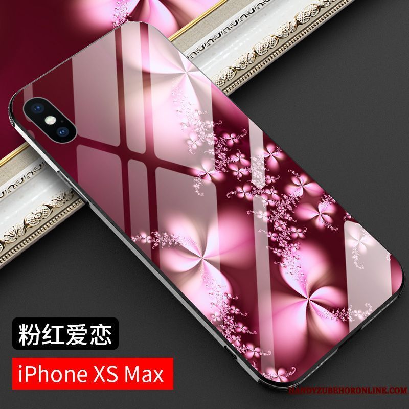 Skal iPhone Xs Max Kreativa Telefon Högt Utbud, Fodral iPhone Xs Max Påsar Personlighet Svart
