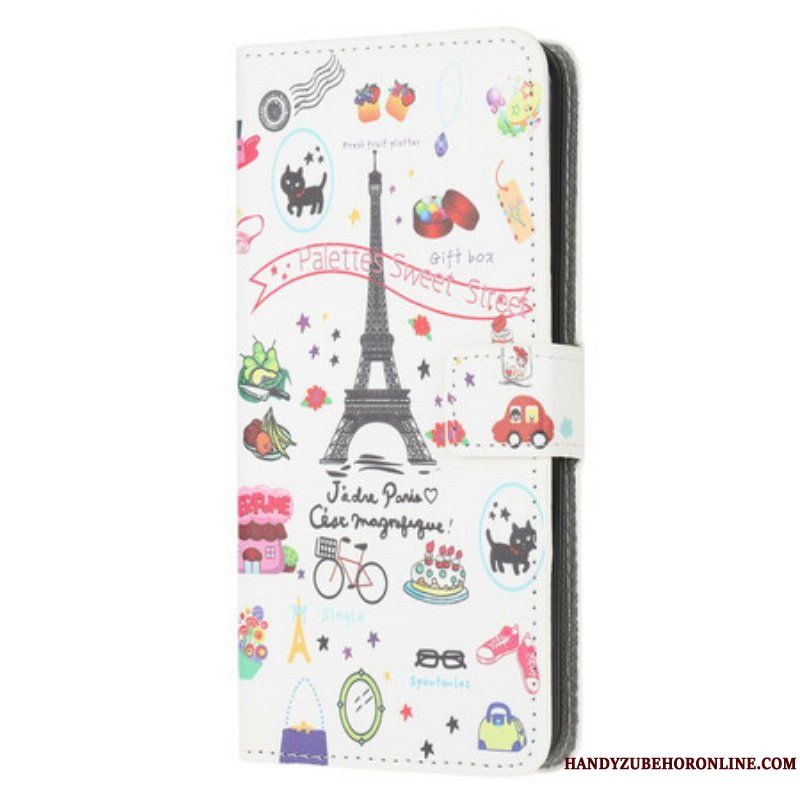 Fodral Samsung Galaxy A42 5G Jag Älskar Paris