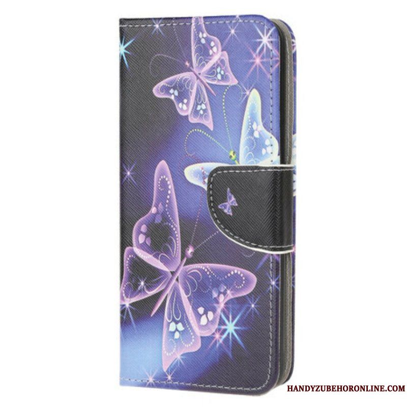 Fodral Samsung Galaxy A51 5G Neon Fjärilar
