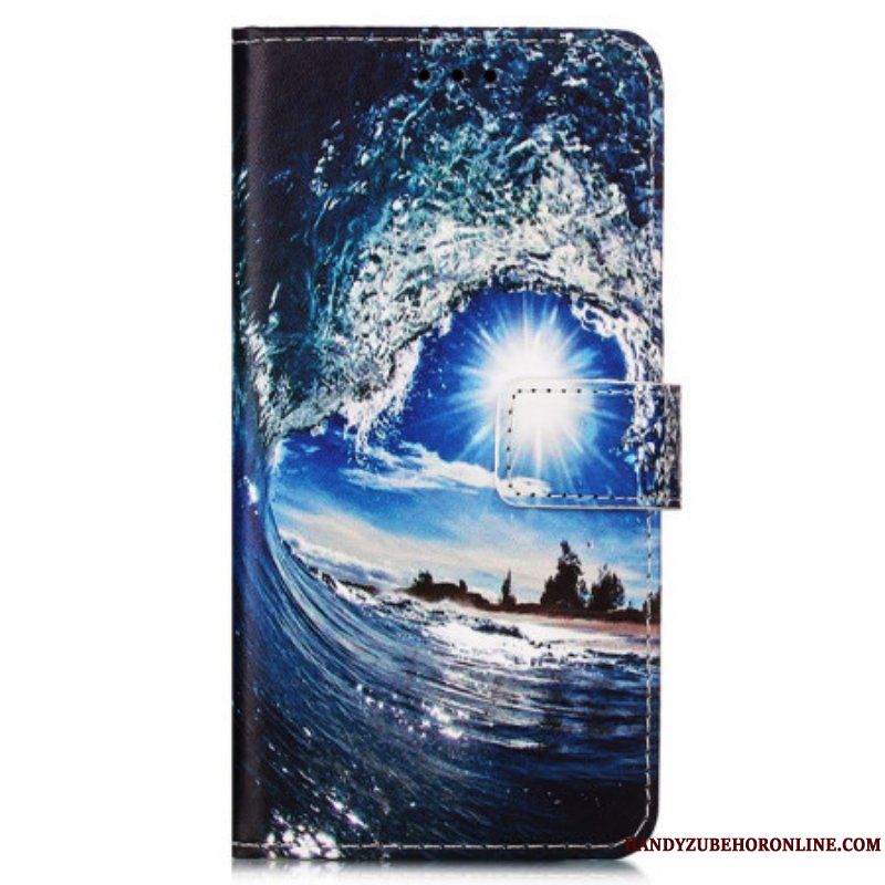 Fodral Samsung Galaxy A54 5G Med Kedjar Älskar Thong Wave