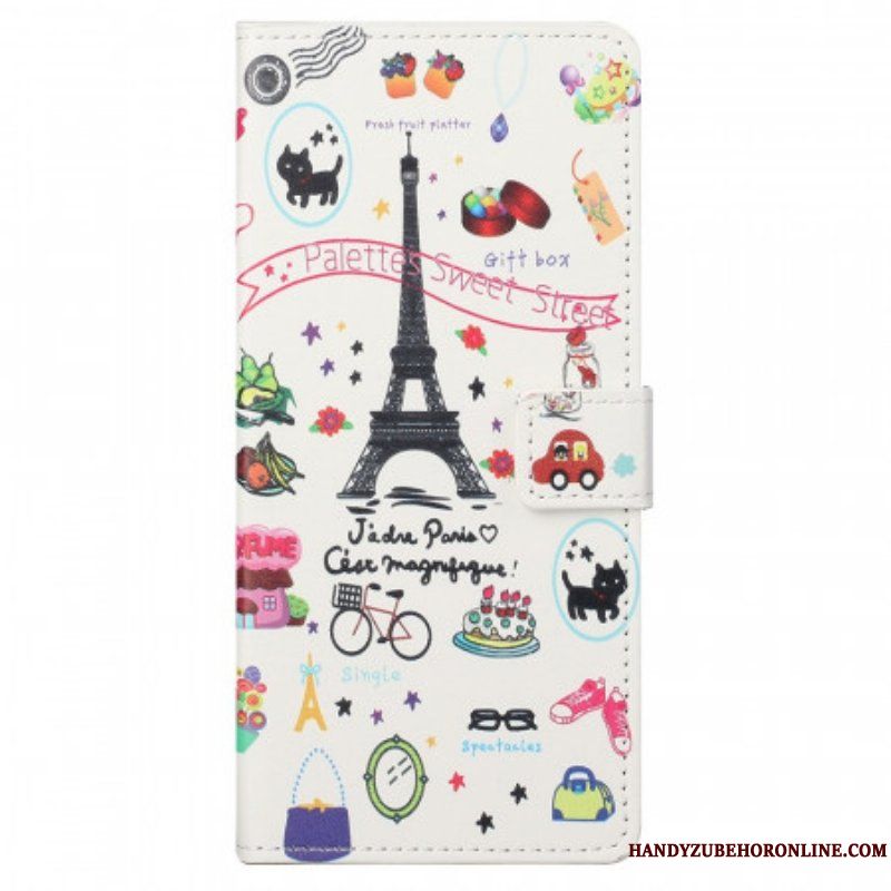 Fodral Samsung Galaxy M23 5G Jag Älskar Paris