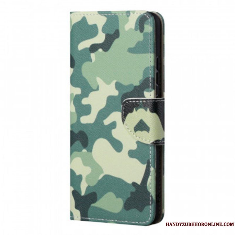 Fodral Samsung Galaxy S22 Ultra 5G Militärt Kamouflage
