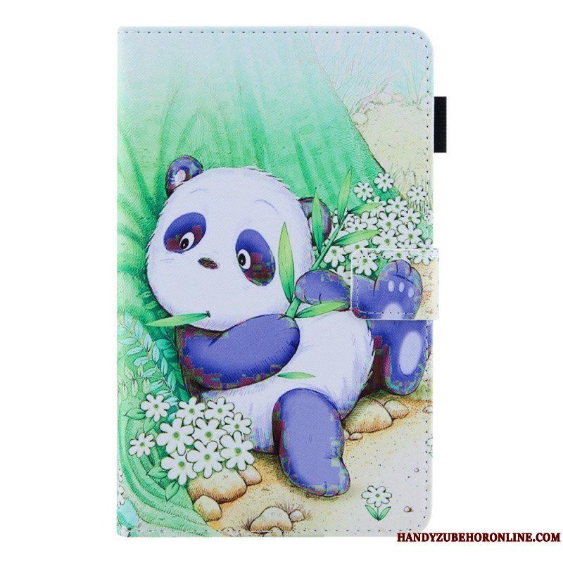Fodral Samsung Galaxy Tab A8 (2021) Söt Panda