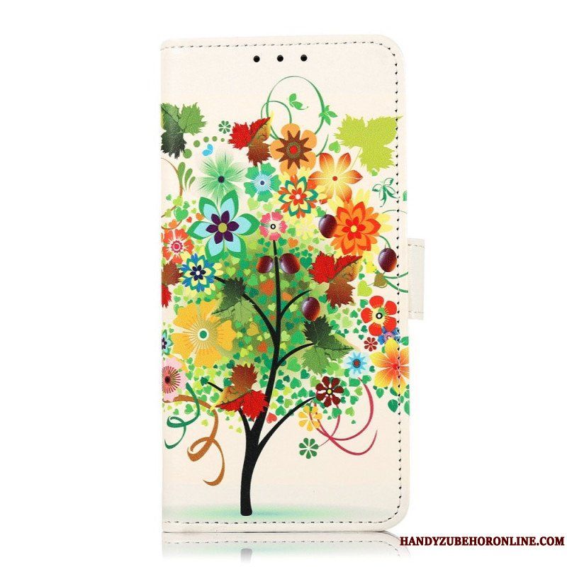 Fodral Sony Xperia 1 IV Blommande Träd