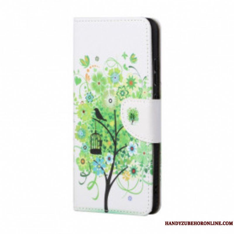 Fodral Xiaomi Redmi Note 10 Pro Grönt Träd
