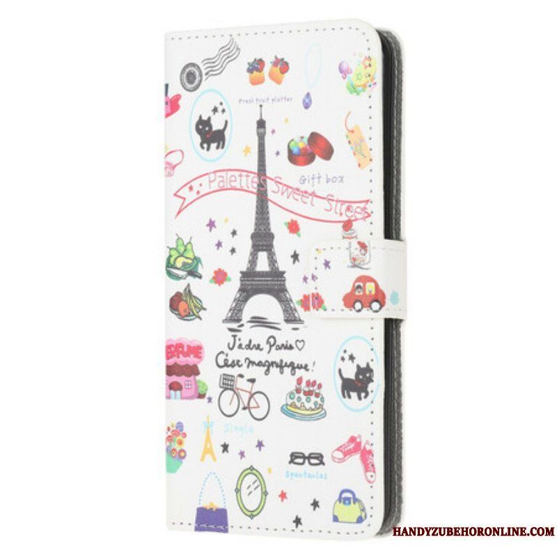 Fodral iPhone 13 Mini Jag Älskar Paris