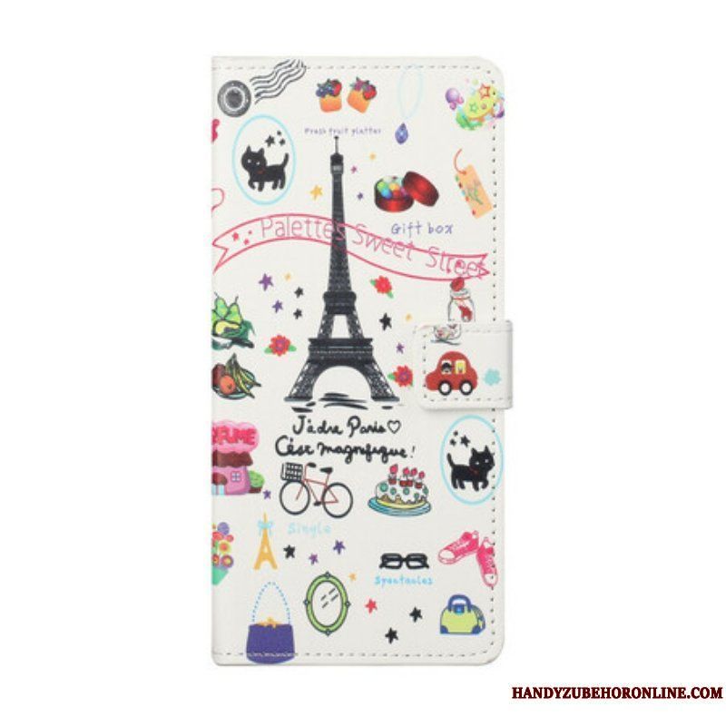 Fodral iPhone 13 Pro Jag Älskar Paris