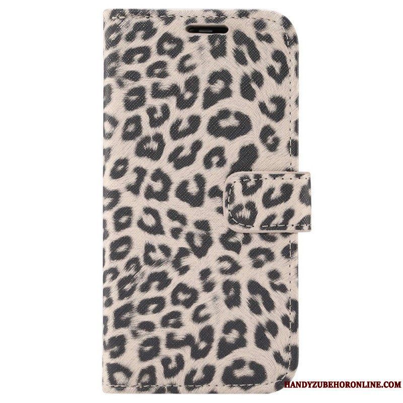 Fodral iPhone 14 Plus Leopard Hudstil