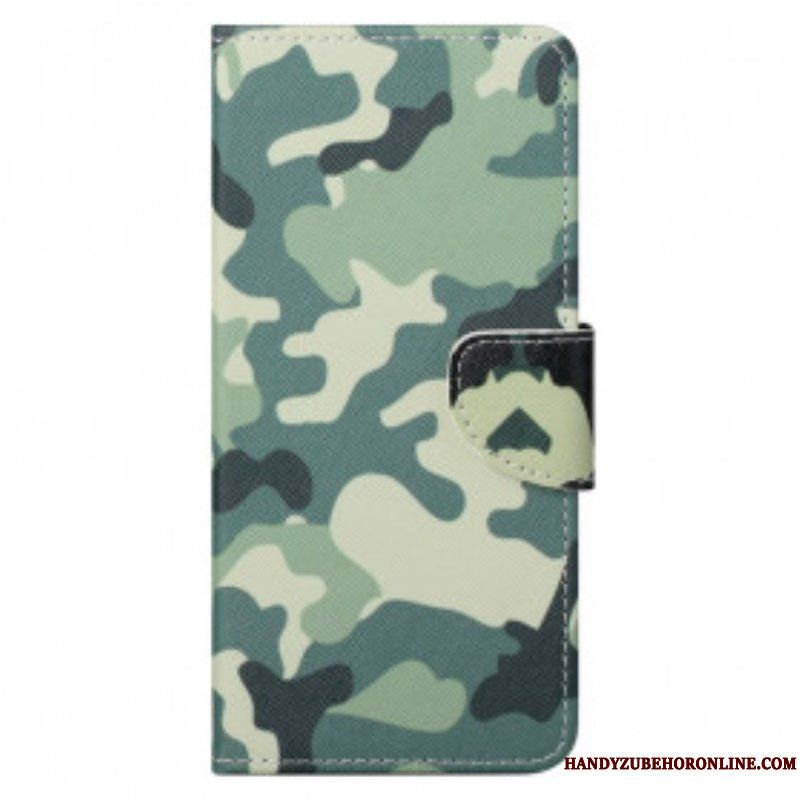 Folio-fodral Motorola Edge 20 Pro Militärt Kamouflage
