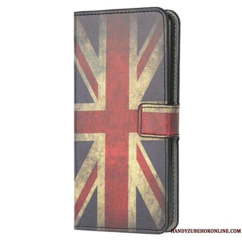 Folio-fodral Samsung Galaxy M12 / A12 Englands Flagga