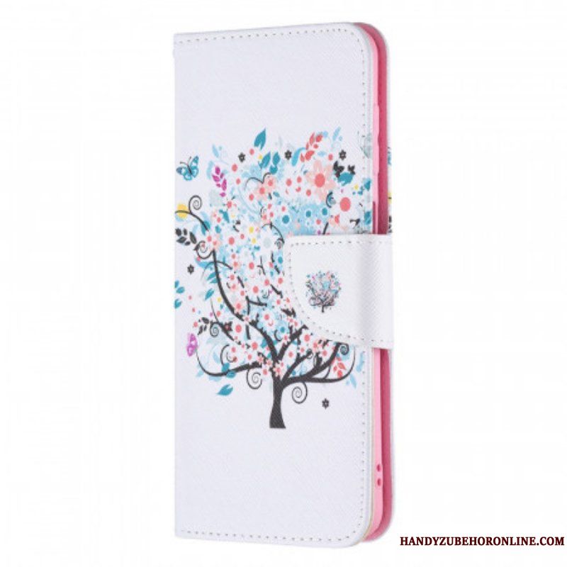 Folio-fodral Samsung Galaxy M32 Blommande Träd
