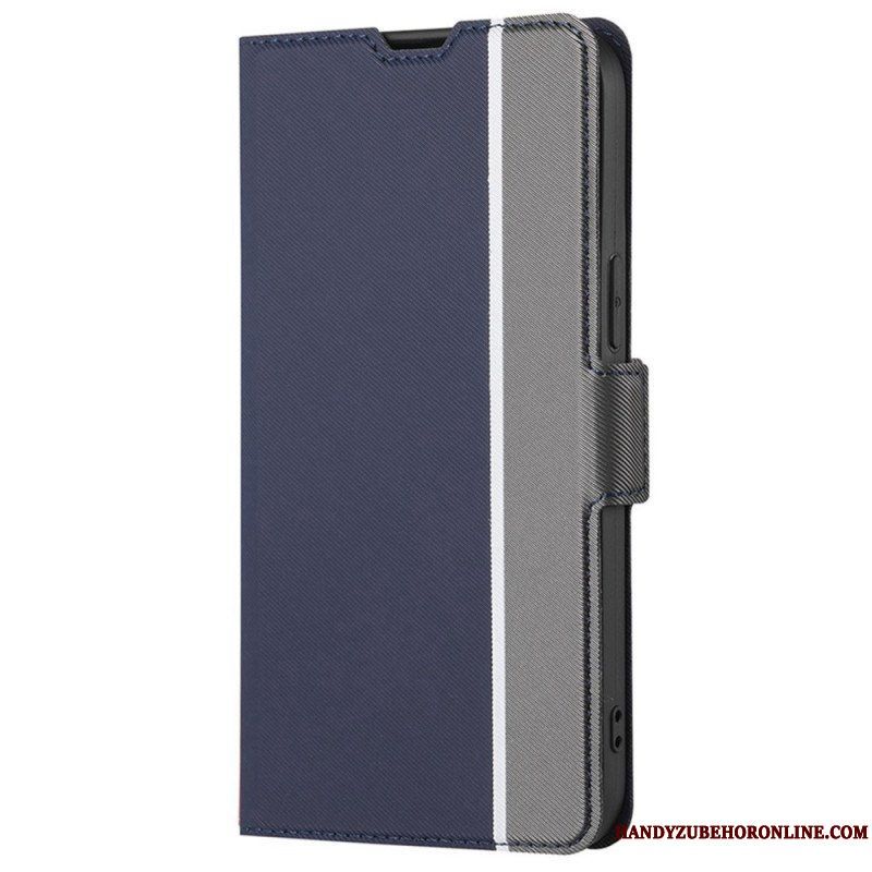 Folio-fodral Sony Xperia 5 IV Läderfodral Ultrafin Bicolor