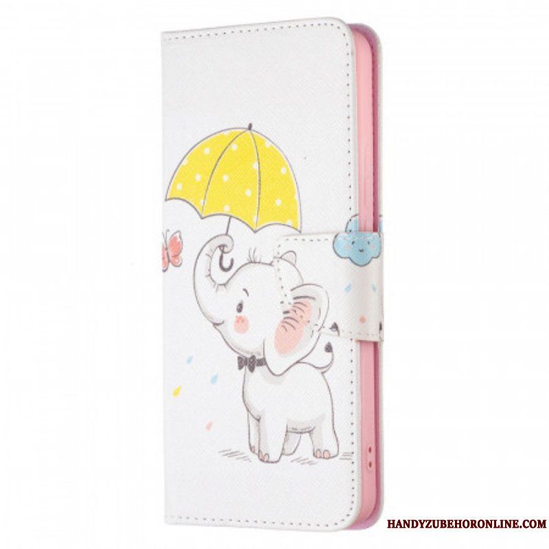 Folio-fodral Xiaomi Redmi Note 11 Pro Plus 5G Baby Elefant