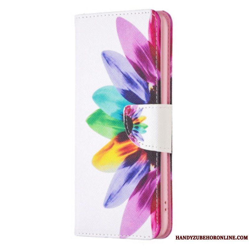 Folio-fodral Xiaomi Redmi Note 12 5G Akvarell Blomma