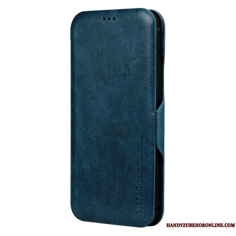 Folio-fodral iPhone 14 Pro Max Läderfodral Vietao