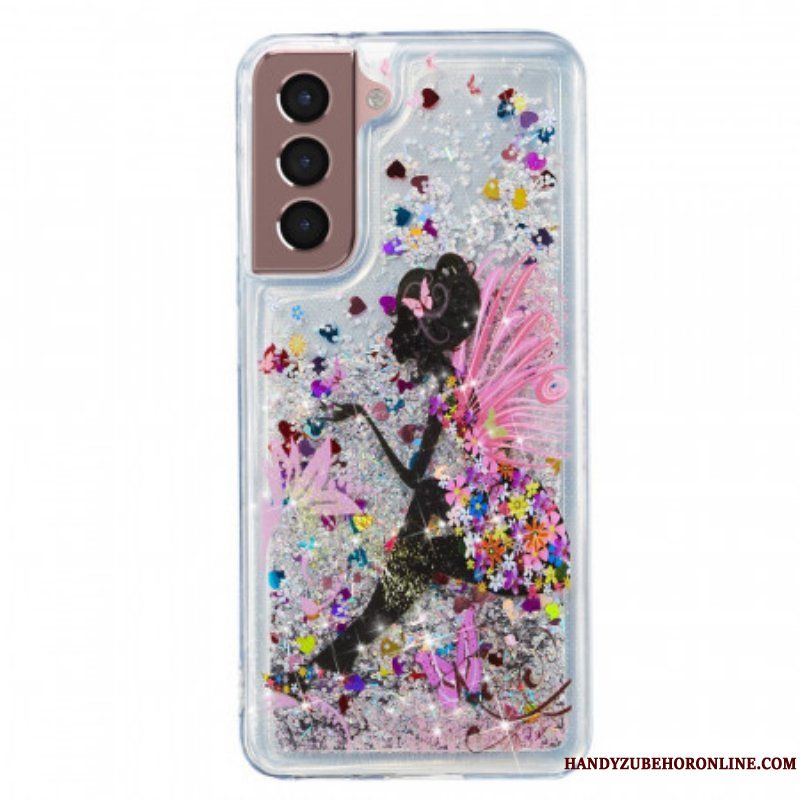 Mobilskal Samsung Galaxy S22 Plus 5G Glitter Fairy