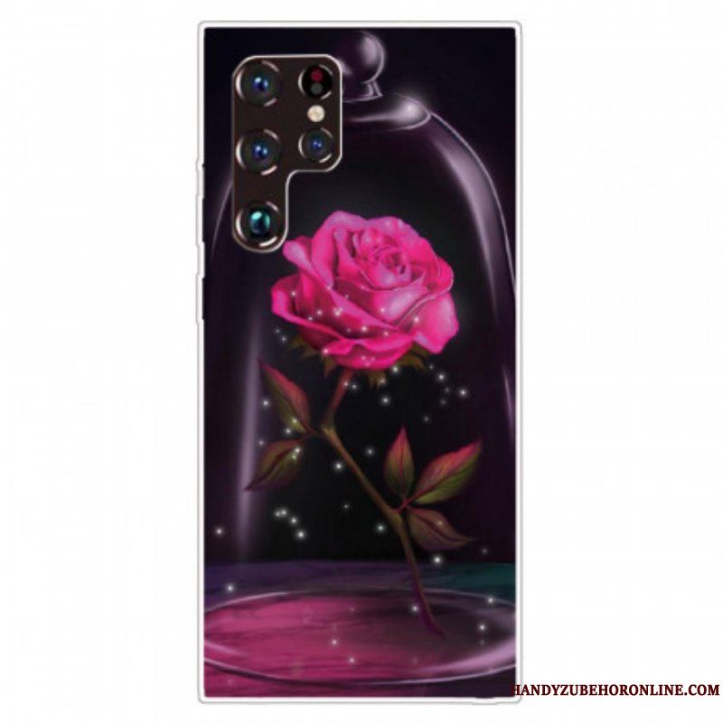 Mobilskal Samsung Galaxy S22 Ultra 5G Magiskt Rosa