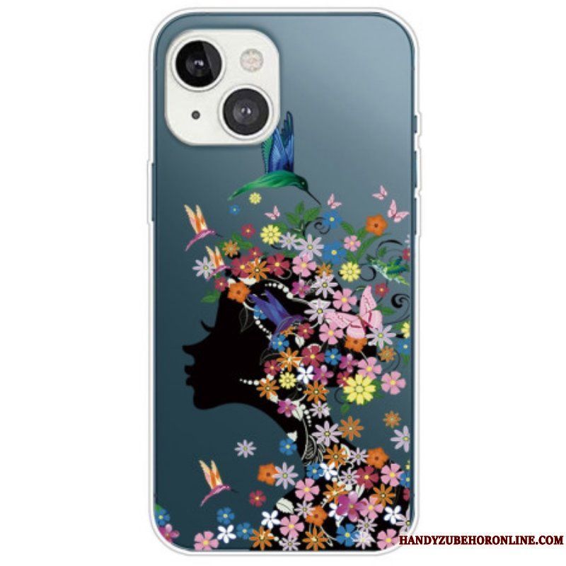 Mobilskal iPhone 14 Plus Vackert Blomhuvud