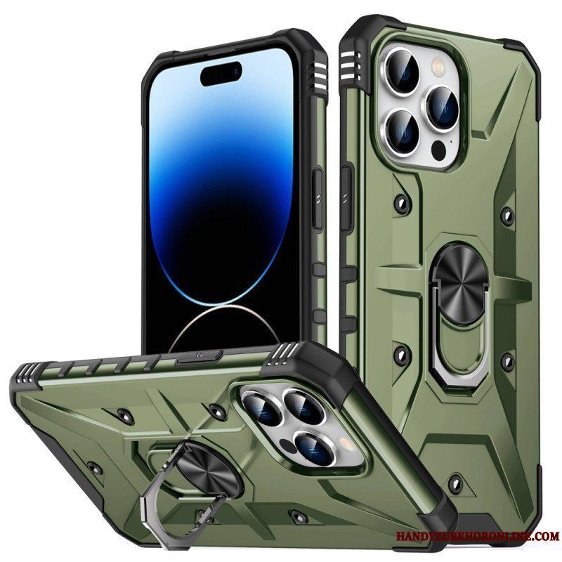 Mobilskal iPhone 14 Pro Skyddsfodral Ring-support Optimalt Skydd