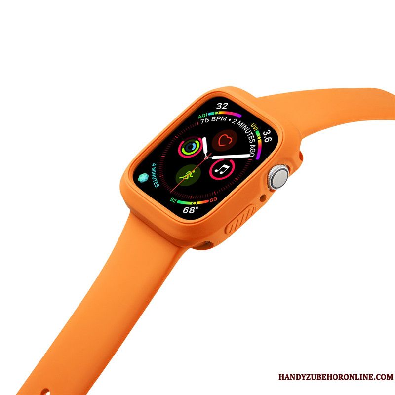 Skal Apple Watch Series 2 Silikon Fallskydd Sport, Fodral Apple Watch Series 2 Orange