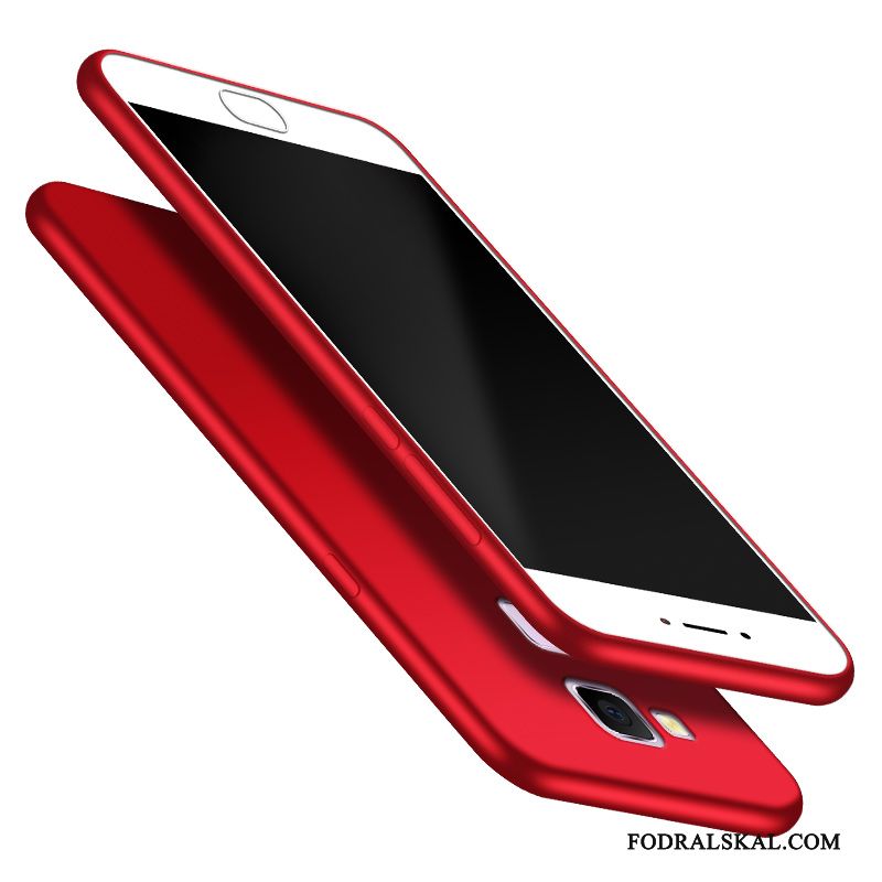 Skal Huawei Ascend Mate 7 Mjuk Telefon Röd, Fodral Huawei Ascend Mate 7 Påsar Enkel Nubuck