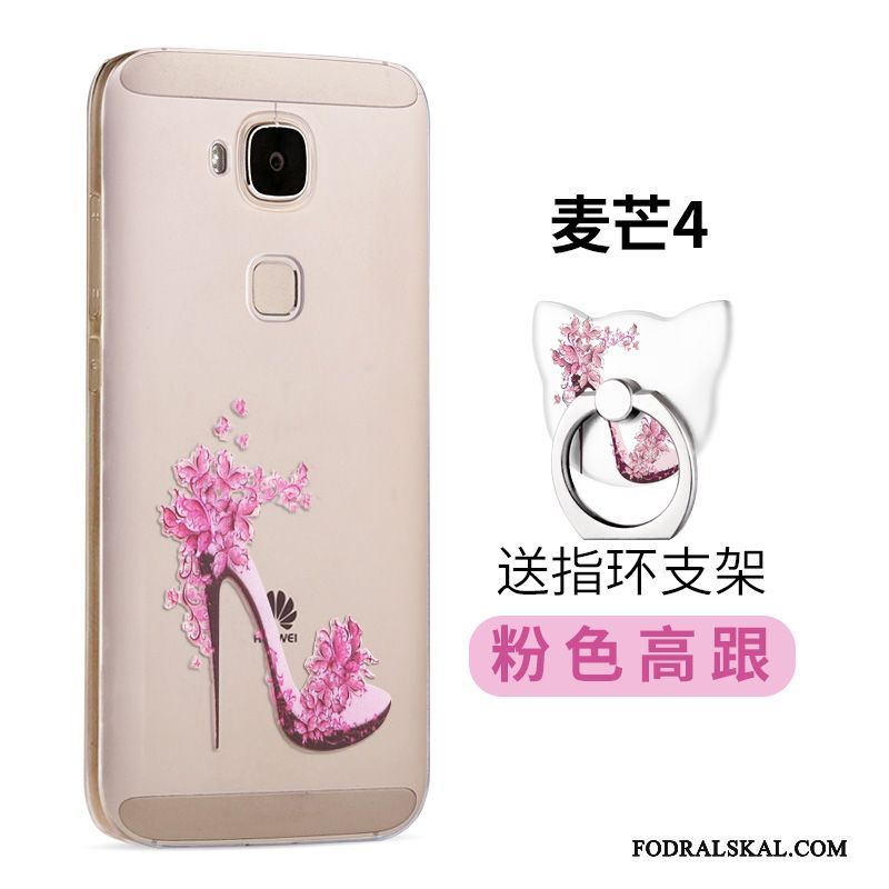 Skal Huawei G7 Plus Skydd Telefon Trend, Fodral Huawei G7 Plus Mjuk Rosa Personlighet