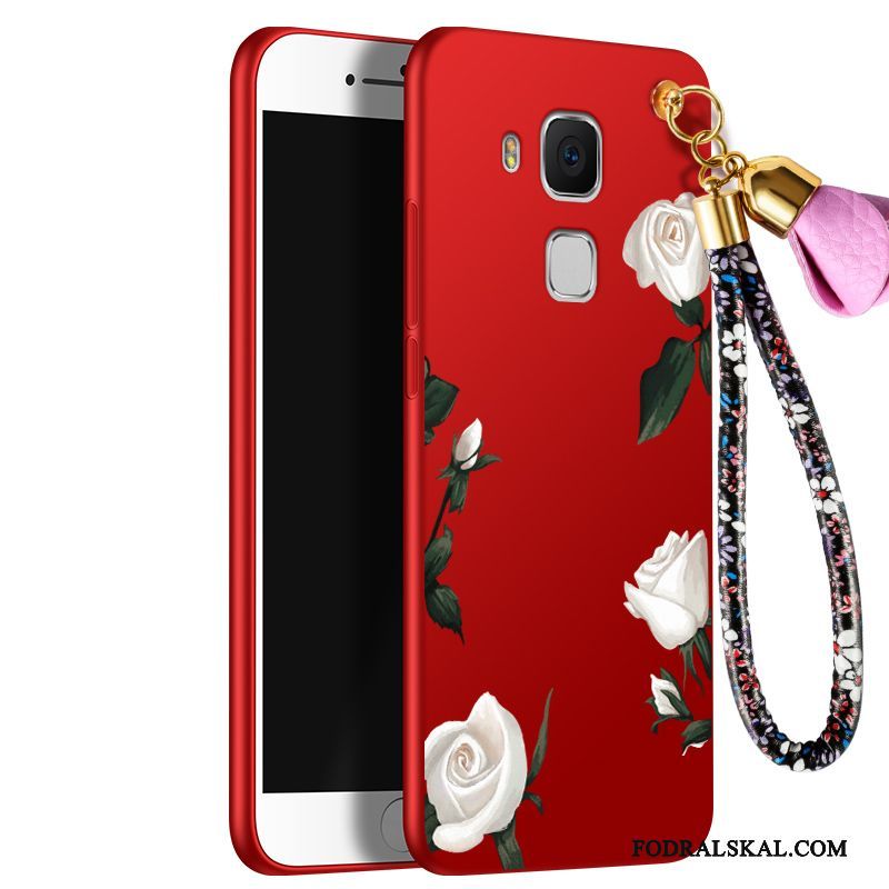 Skal Huawei G9 Plus Kreativa Telefon Fallskydd, Fodral Huawei G9 Plus Påsar Röd Personlighet