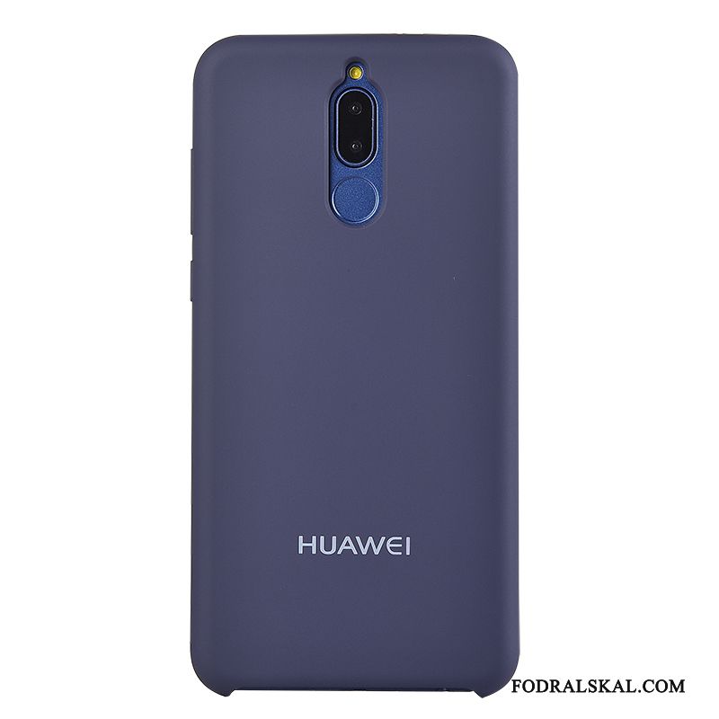Skal Huawei Mate 10 Lite Mjuk Trendtelefon, Fodral Huawei Mate 10 Lite Skydd Mörkblå Nubuck