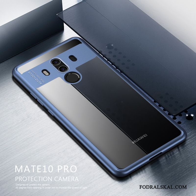 Skal Huawei Mate 10 Pro Mjuk Telefon Fallskydd, Fodral Huawei Mate 10 Pro Påsar Personlighet Blå