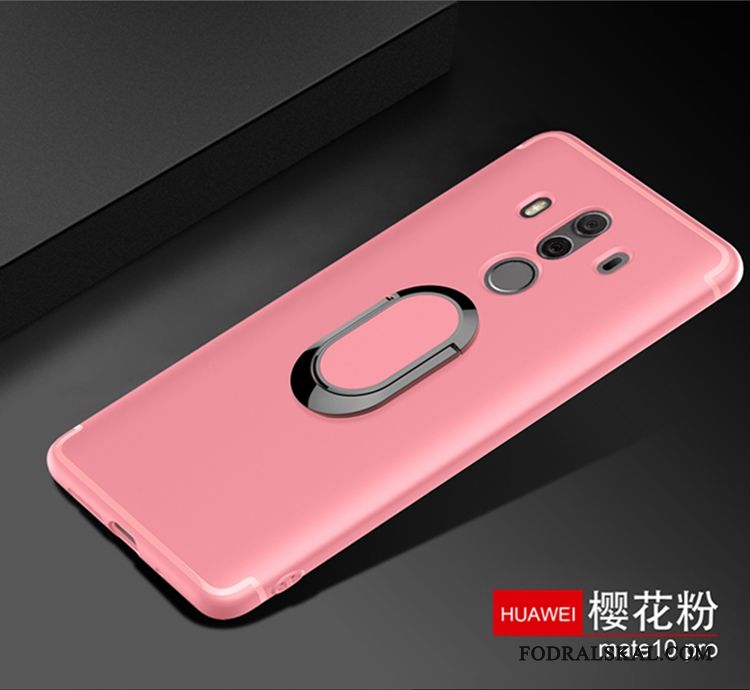 Skal Huawei Mate 10 Pro Skydd Slimtelefon, Fodral Huawei Mate 10 Pro Ring Rosa
