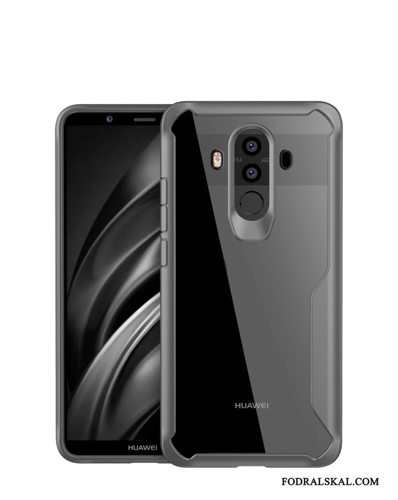 Skal Huawei Mate 10 Silikon Telefon Fallskydd, Fodral Huawei Mate 10 Påsar Tjock Svart