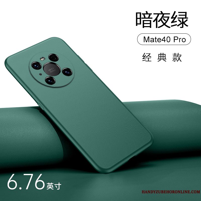 Skal Huawei Mate 40 Pro Mjuk Ring Nubuck, Fodral Huawei Mate 40 Pro Skydd Fallskydd Ny