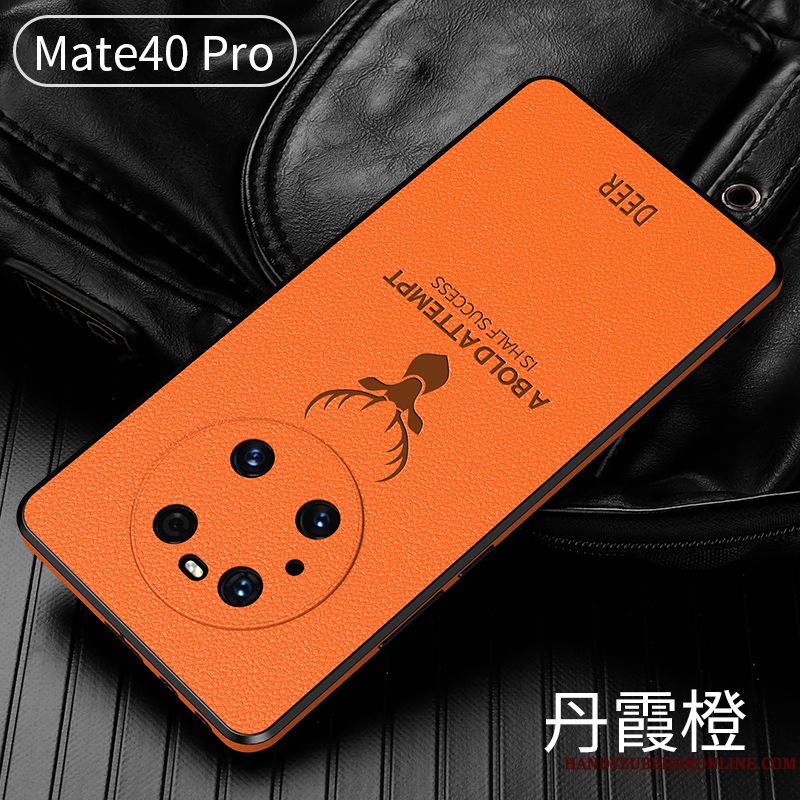 Skal Huawei Mate 40 Pro Påsar Nytelefon, Fodral Huawei Mate 40 Pro Kreativa Fallskydd Orange