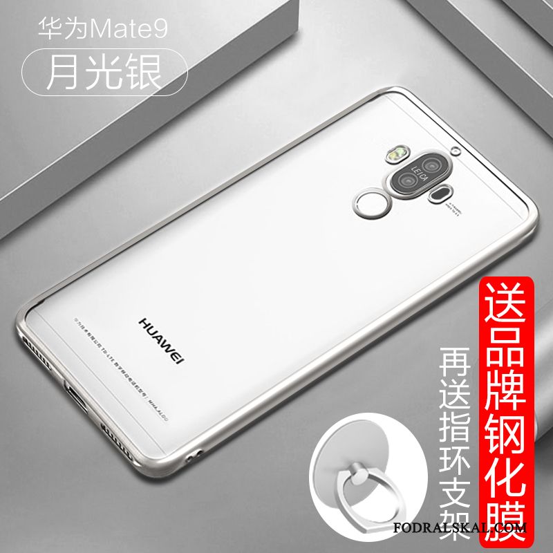 Skal Huawei Mate 9 Kreativa Silvertelefon, Fodral Huawei Mate 9 Påsar Transparent Personlighet