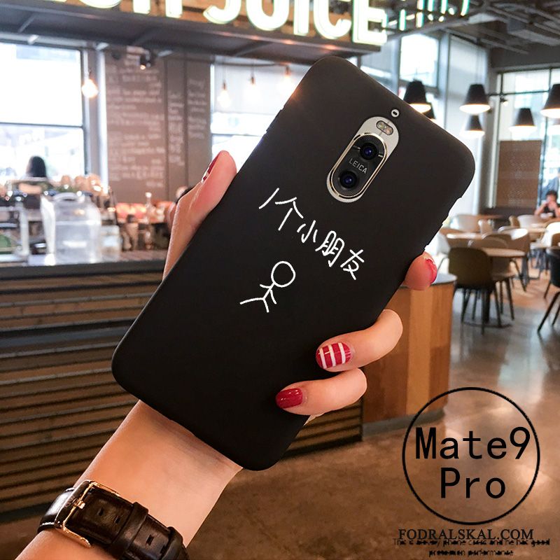 Skal Huawei Mate 9 Pro Mjuk Vit Par, Fodral Huawei Mate 9 Pro Skydd Personlighettelefon