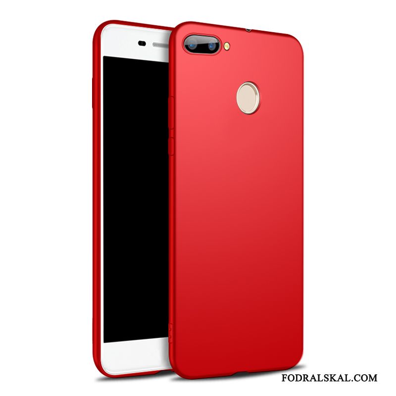Skal Huawei P Smart Skydd Fallskydd Röd, Fodral Huawei P Smart Mjuk Telefon