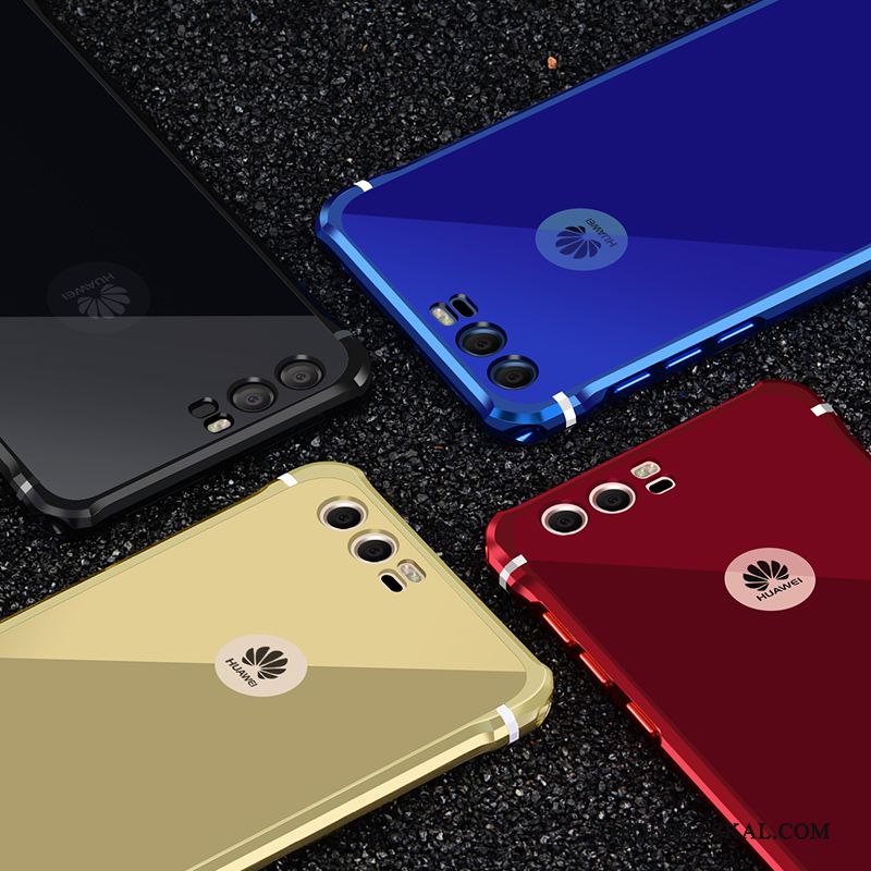 Skal Huawei P10 Plus Skydd Fallskydd Ny, Fodral Huawei P10 Plus Färg Svart Bakre Omslag