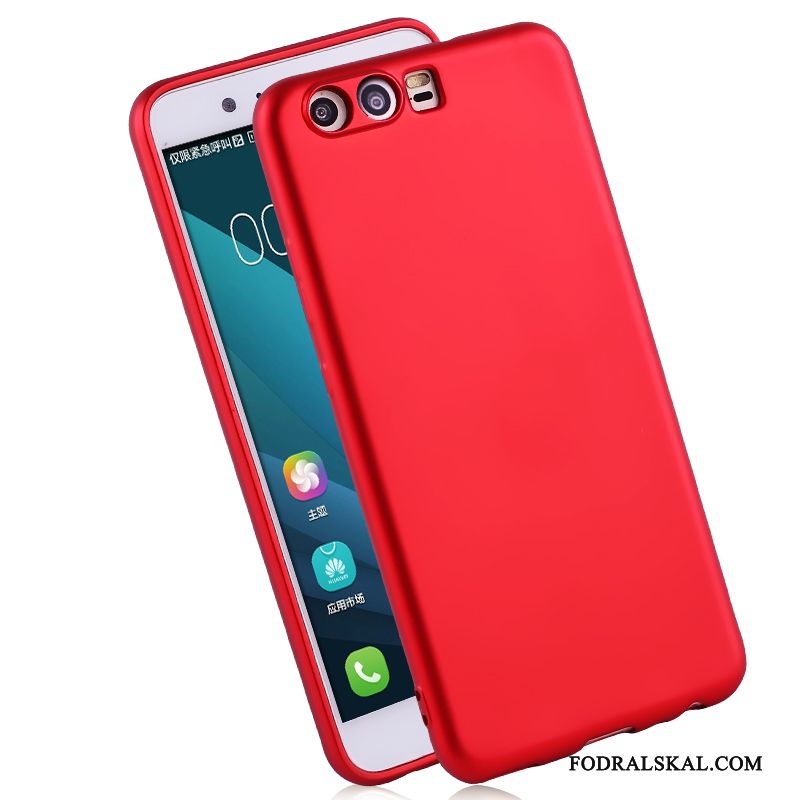 Skal Huawei P10 Plus Skydd Hängsmycken Pu, Fodral Huawei P10 Plus Påsar Telefon Röd