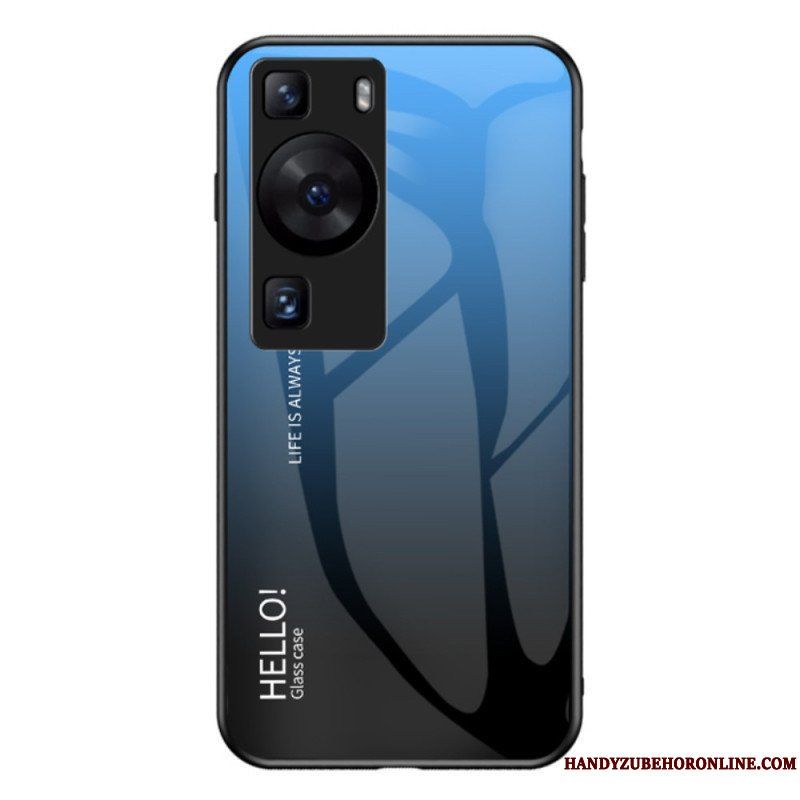 Skal Huawei P60 Pro Hej Härdat Glas