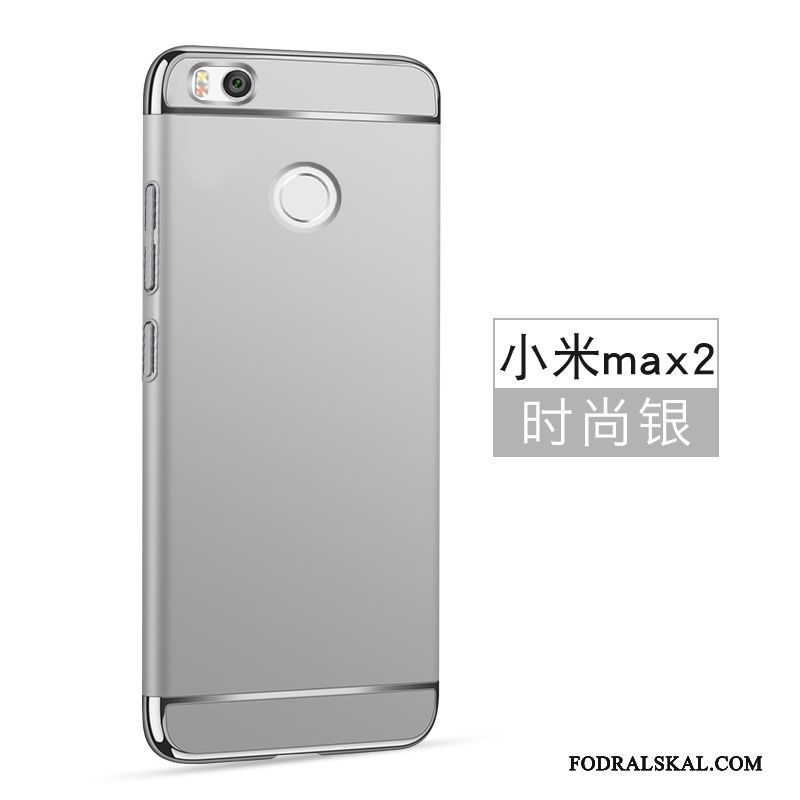 Skal Mi Max 2 Skydd Personlighettelefon, Fodral Mi Max 2 Kreativa Silver Liten