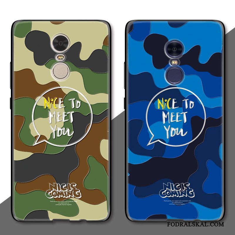 Skal Redmi Note 4x Lättnad Telefon Kamouflage, Fodral Redmi Note 4x Skydd Liten Personlighet