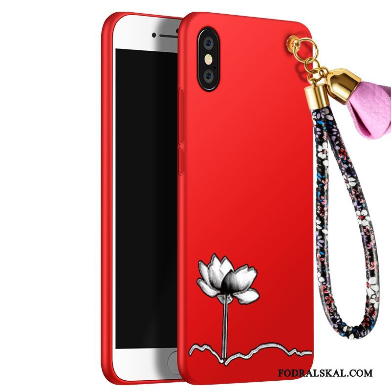 Skal Redmi Note 5 Kreativa Trend Ny, Fodral Redmi Note 5 Skydd Telefon Röd